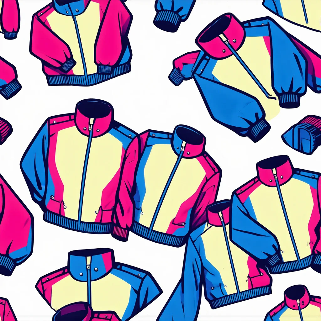 The Neon Windbreak pattern
