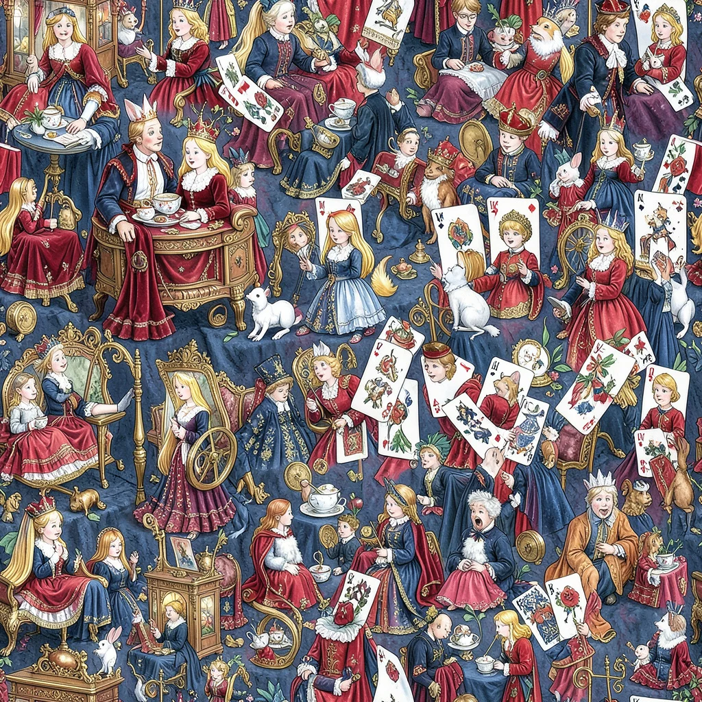 The Royal Tea Party pattern