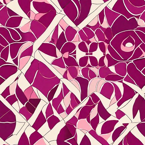 The Magenta Mosaic pattern
