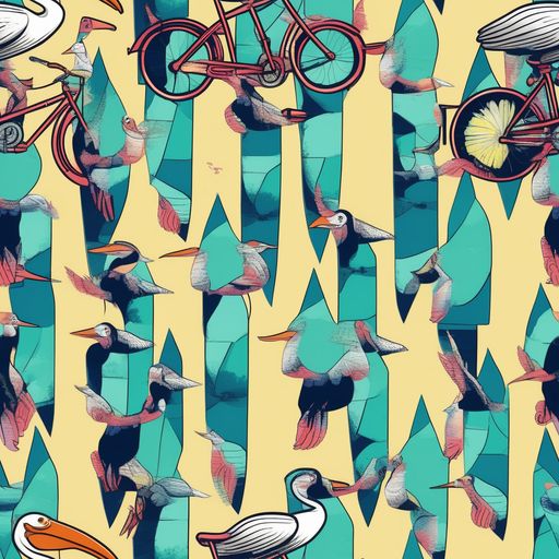 The Teal Wings pattern