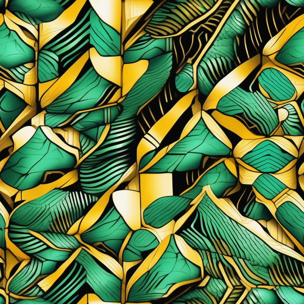 The Midas Monstera pattern