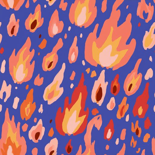 The Kindled Bloom pattern