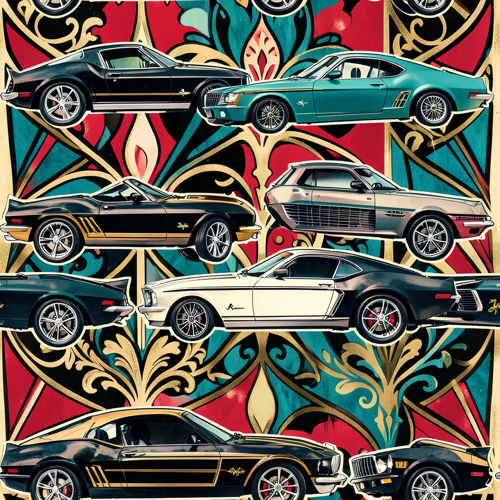 The Chrome Deco Rally pattern