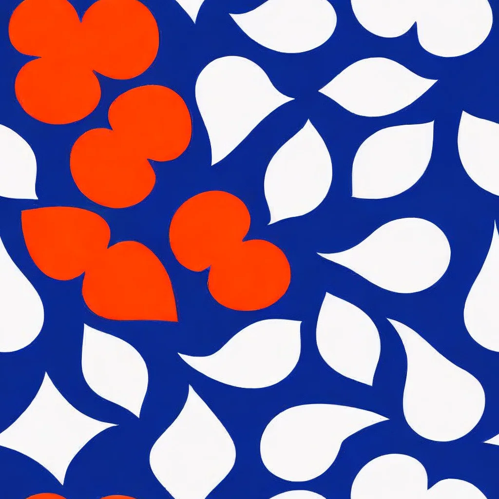 The Orange Blossom Static pattern