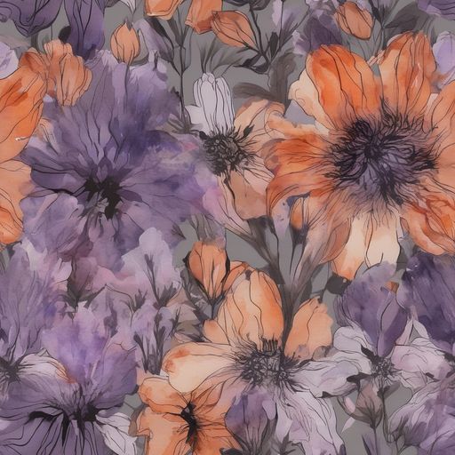 The Poppy Dusk pattern