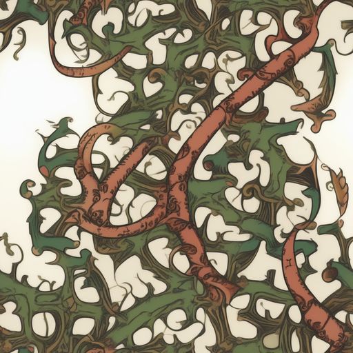 The Russet Verdure pattern