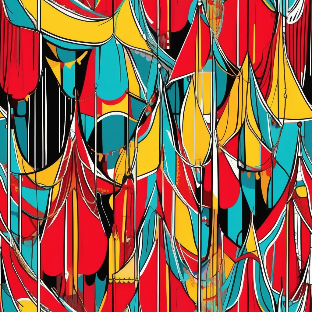 The Carnival Drapery pattern