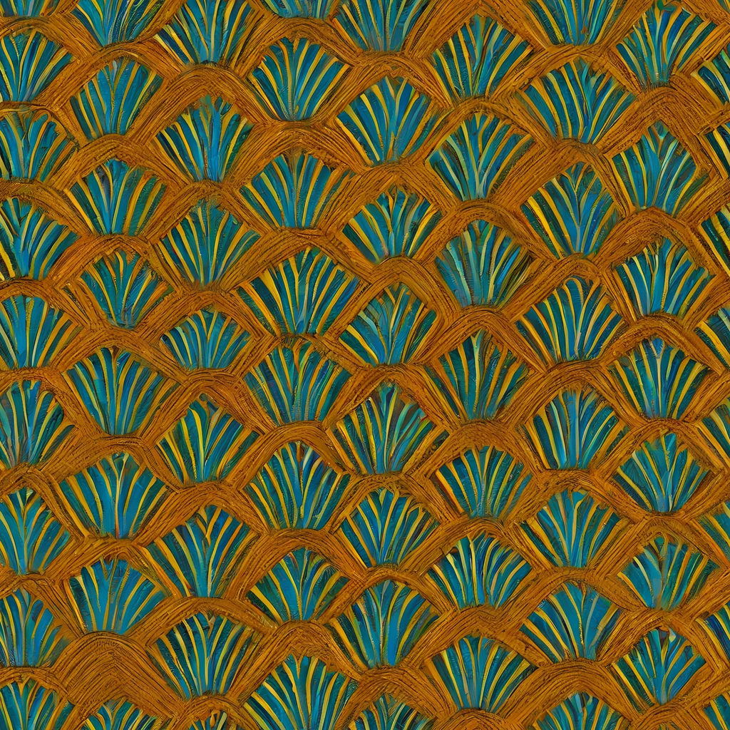 The Gilded Fanfare pattern