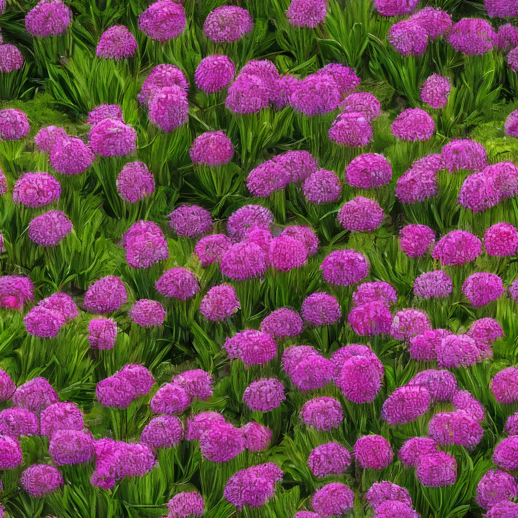 The Magenta Meadow pattern