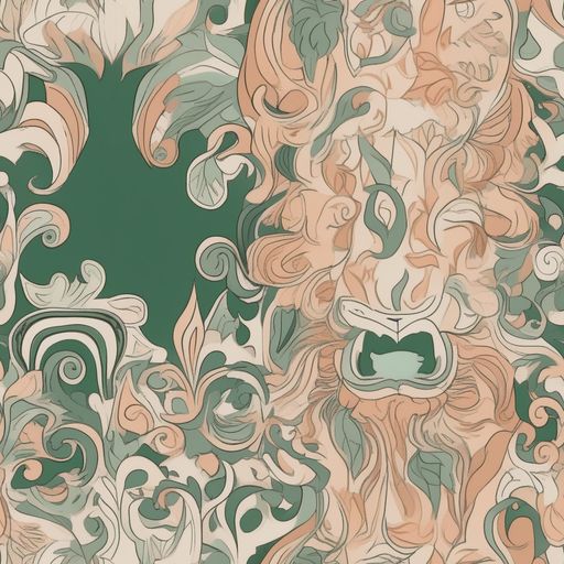 The Art Nouveau Reverie pattern