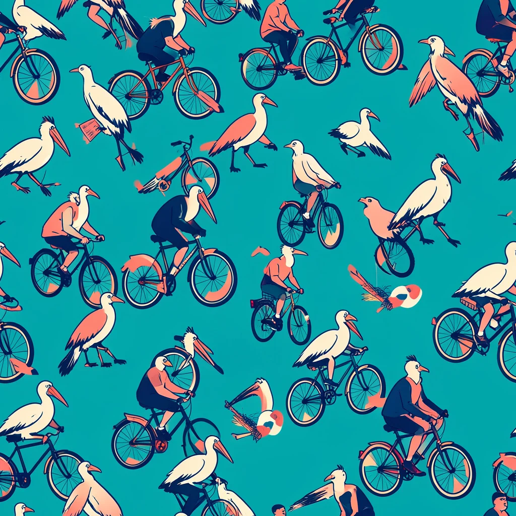 The Pedal And Plume pattern