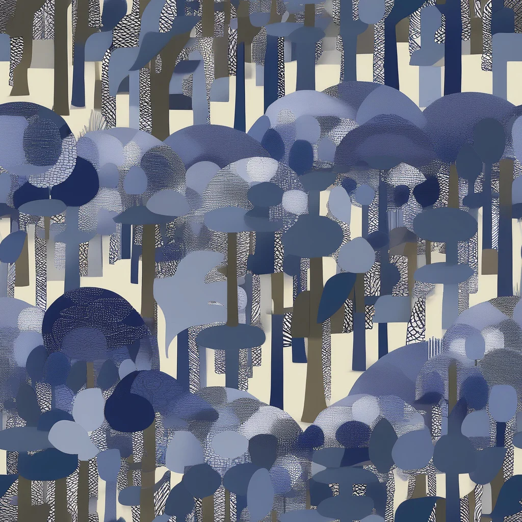 The Bluewood Canopy pattern