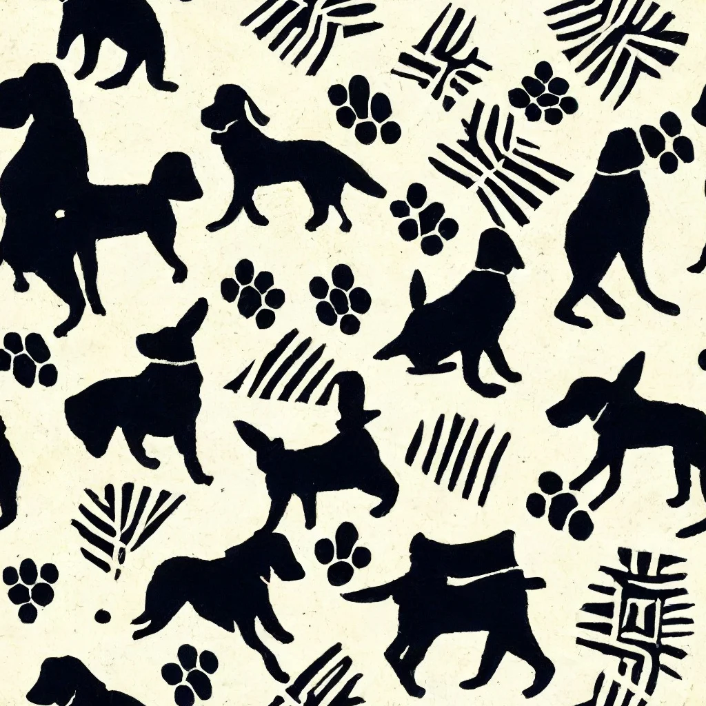 The Ink And Paw pattern