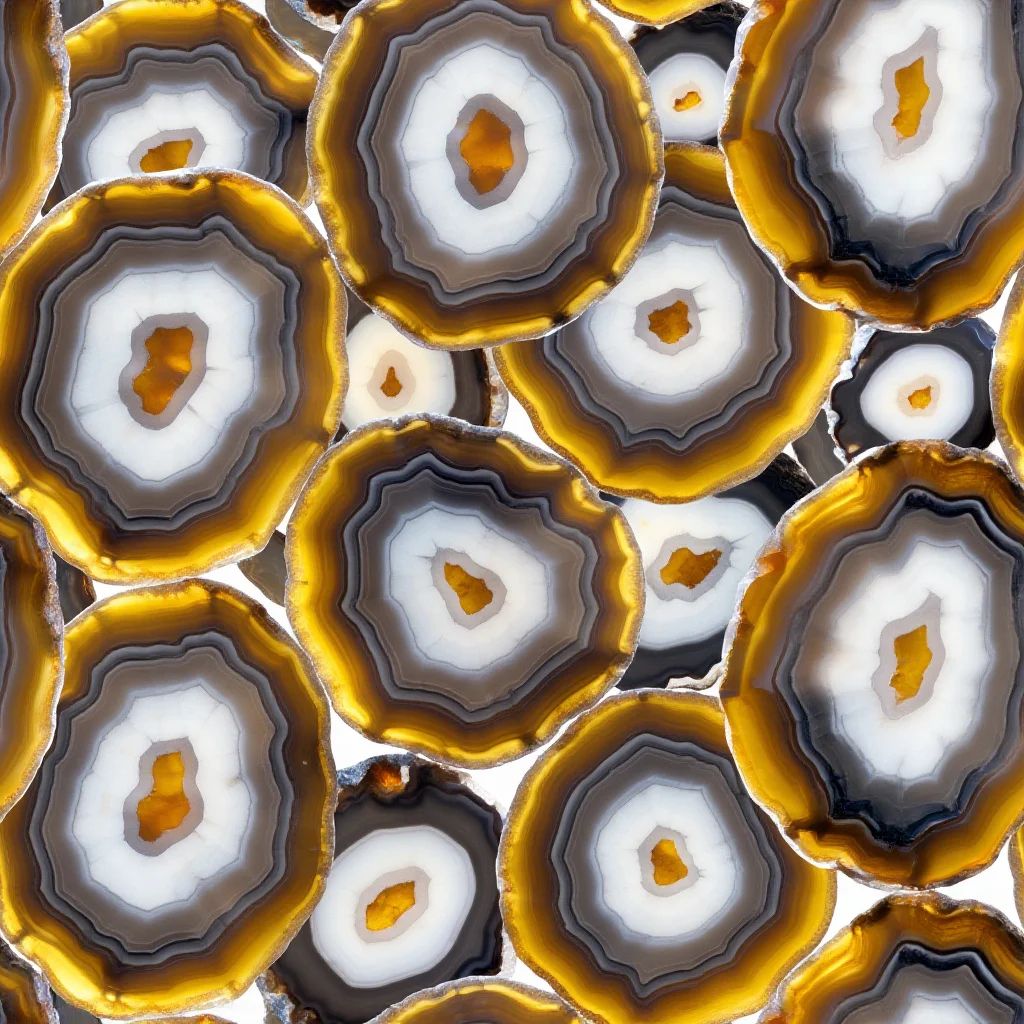 The Sunlit Strata pattern