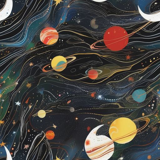 The Planetary Silk pattern