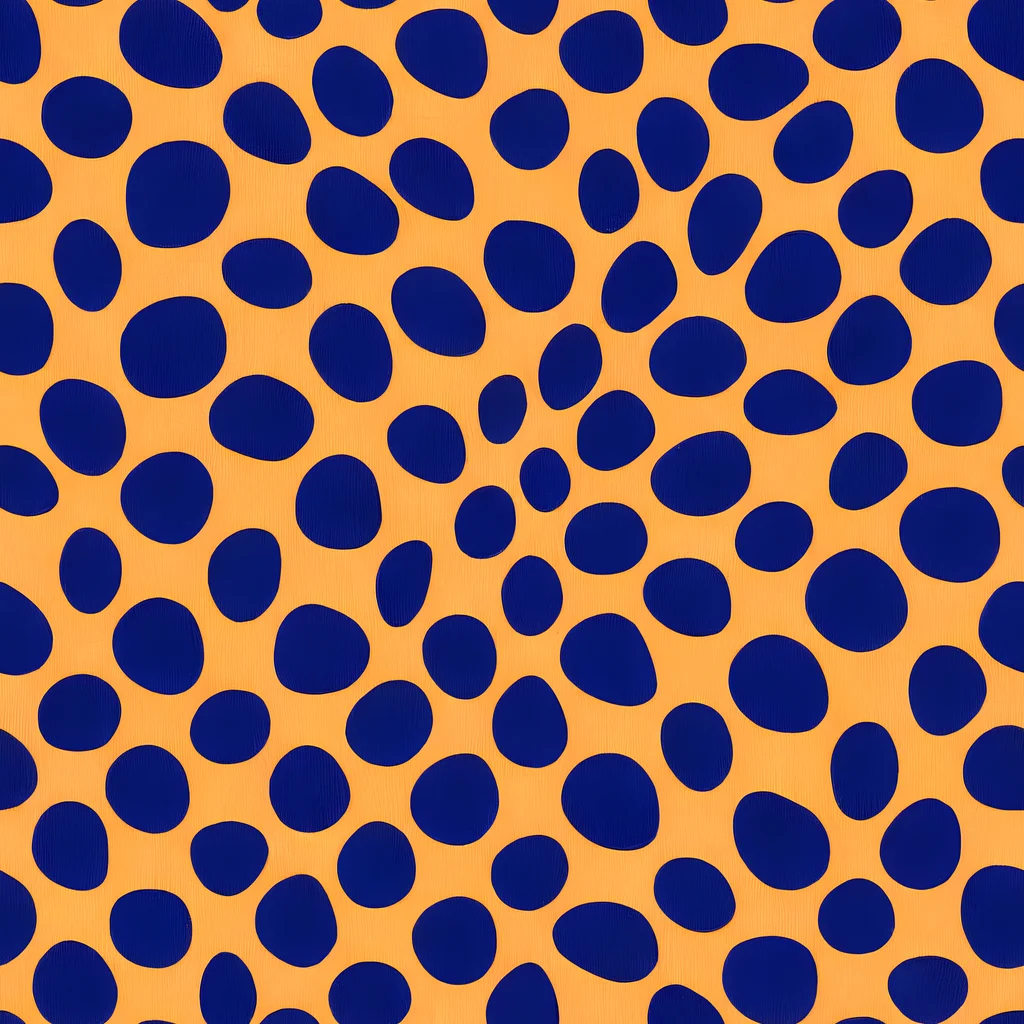 The Cobalt Safari pattern