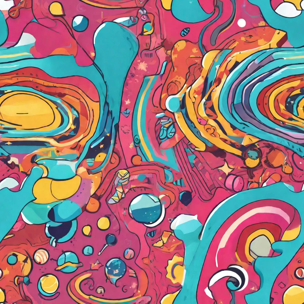 The Neon Orbit Bazaar pattern