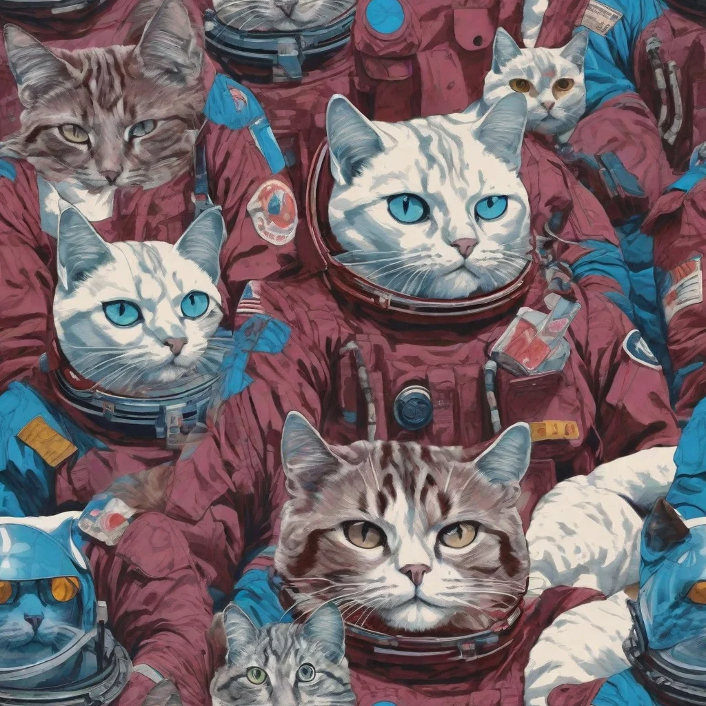 The Cosmic Cat Crew pattern