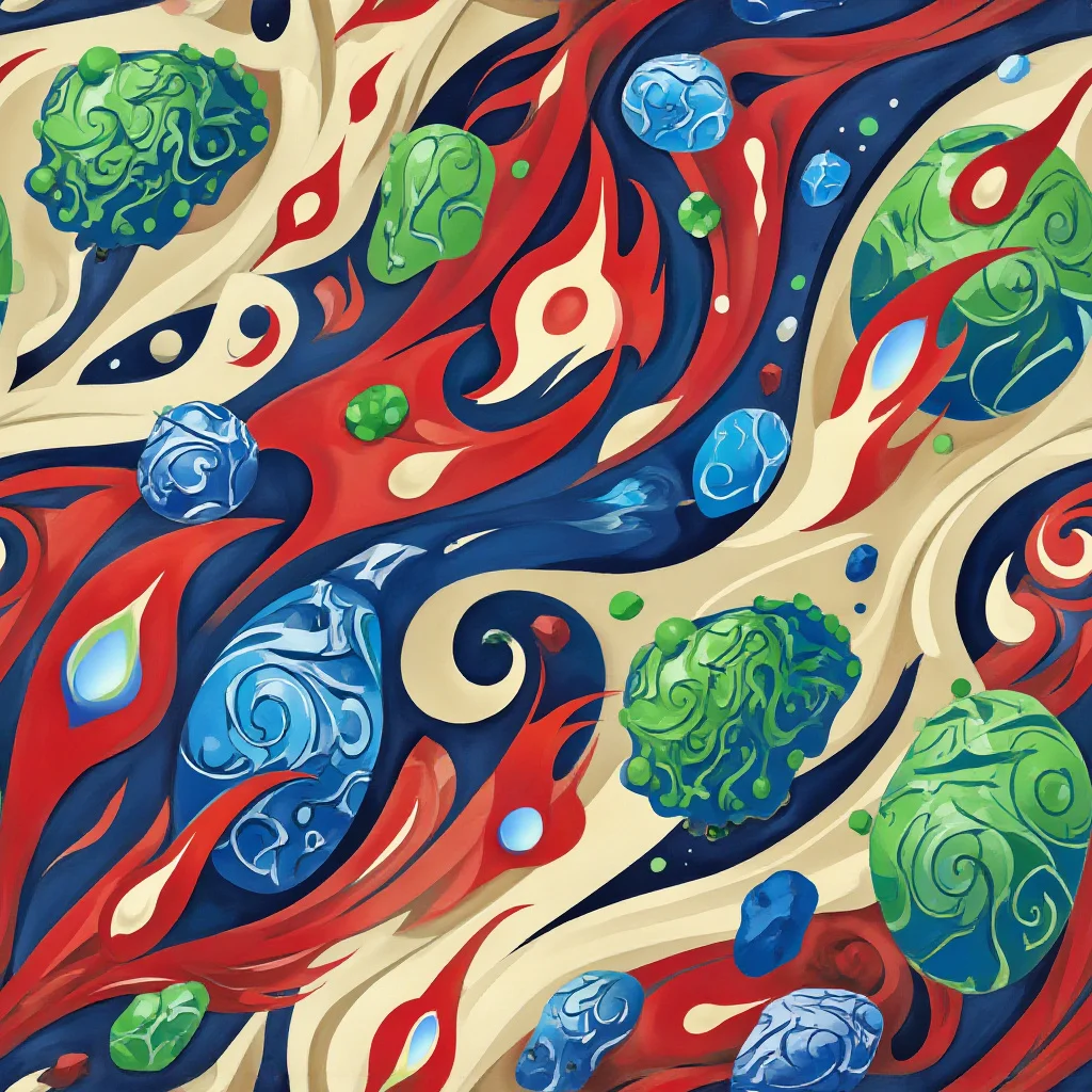 The Cosmic Sgraffito pattern