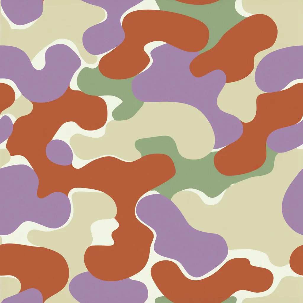 The Lavender Camo pattern