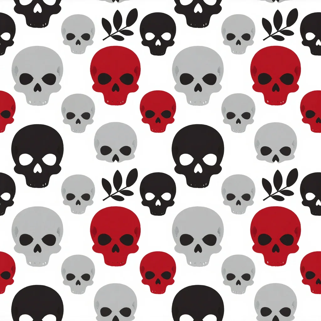 The Skull Garden pattern