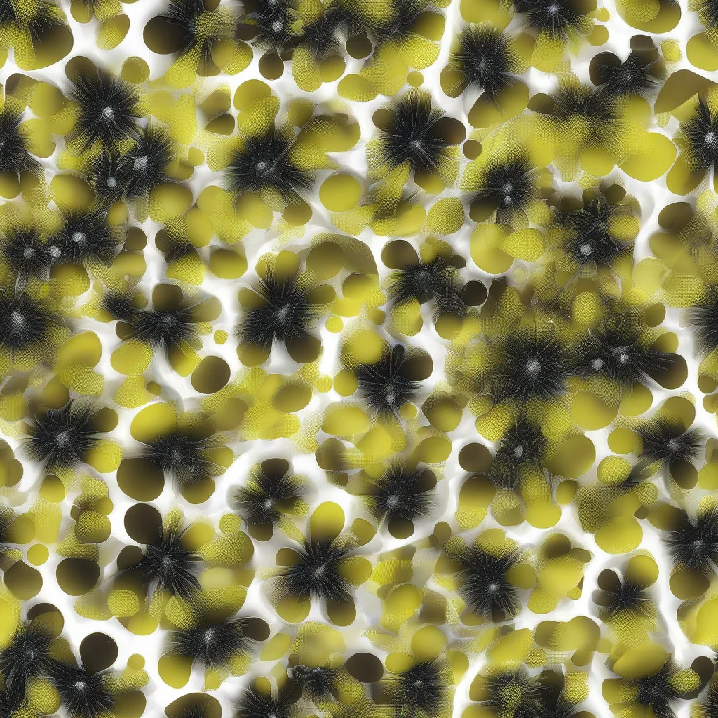 The Chartreuse Midnight pattern