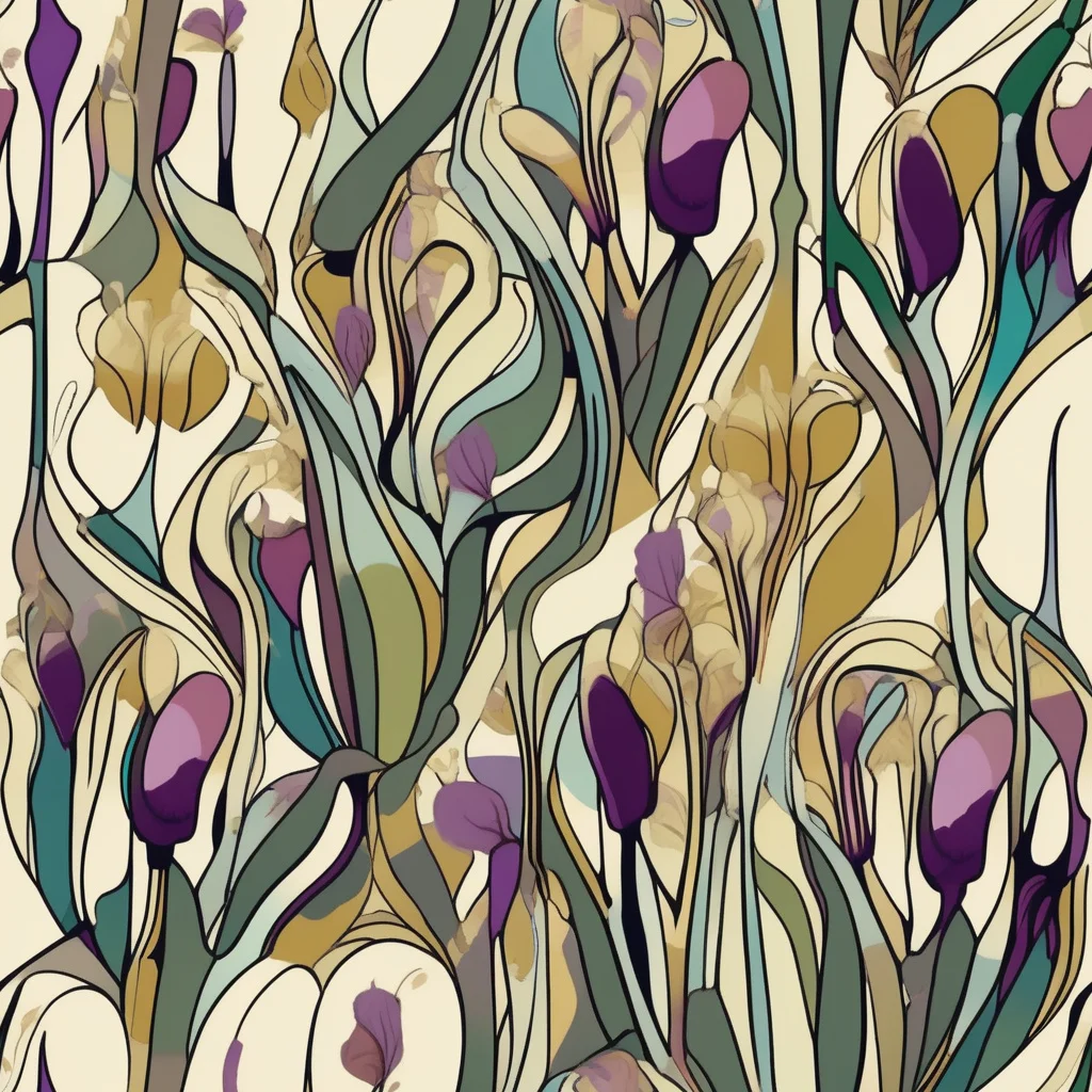 The Iris Nocturne pattern