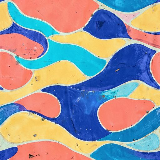 The Chromatic Riverstone pattern