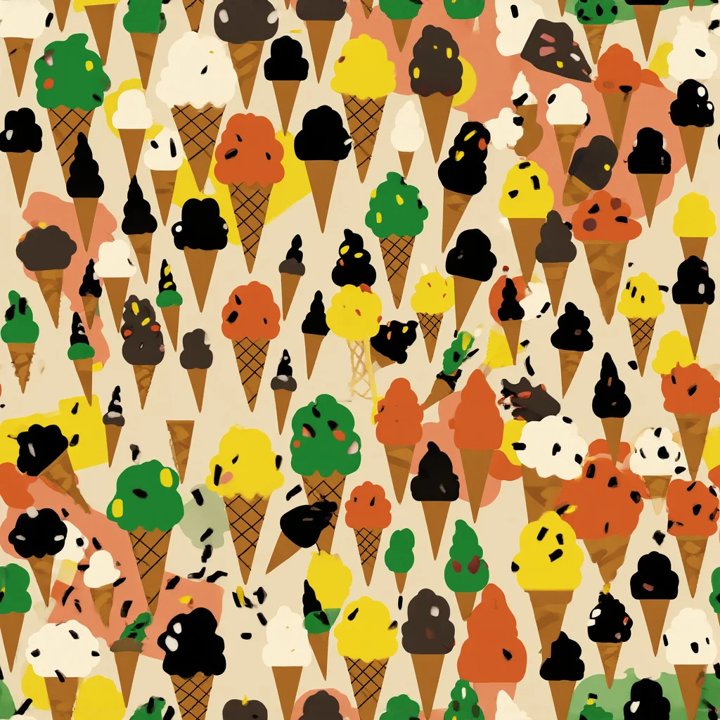 The Cone Carnival pattern