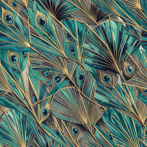 The Peacock Tapestry pattern