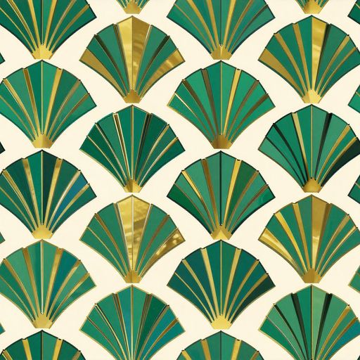 The Aurum Éventail pattern