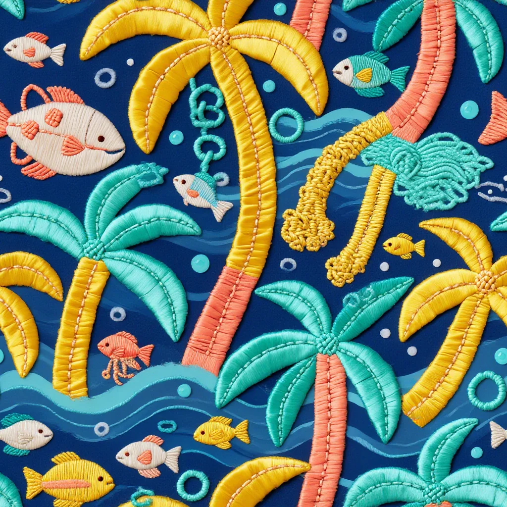 The Tropical Tides pattern