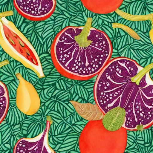 The Tropical Still Life pattern