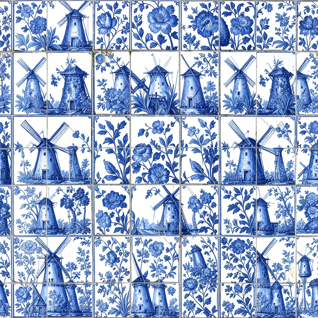The Cobalt Windmill pattern