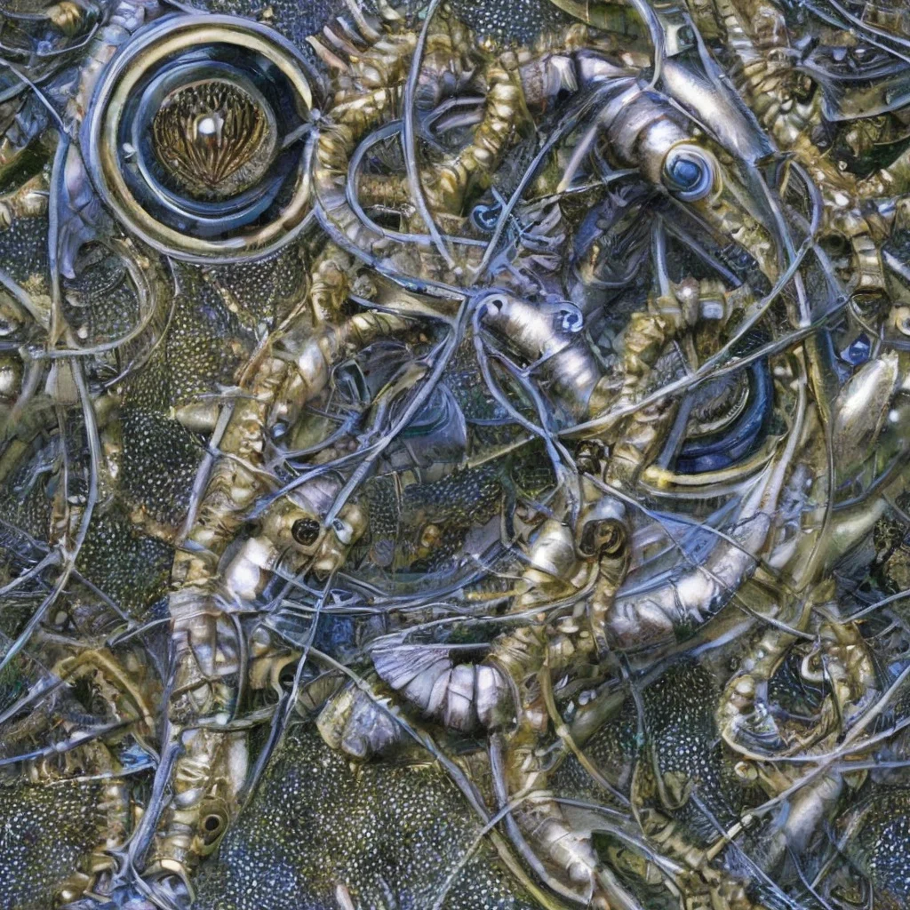 The Chrome Shrimp pattern
