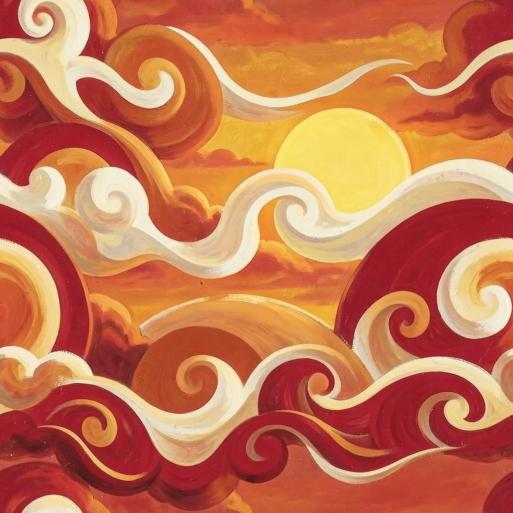 The Sunset Undertow pattern