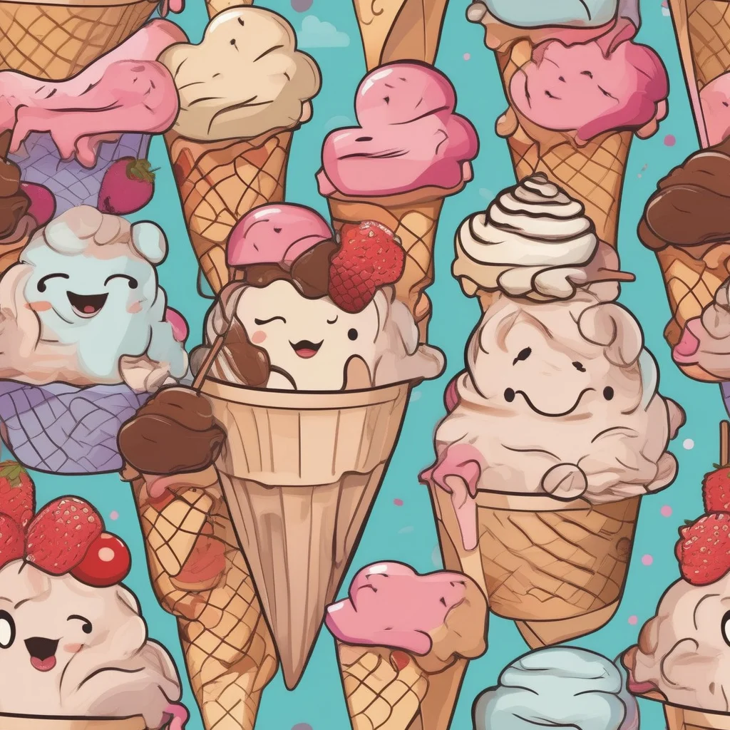 The Scoops in Bloom pattern