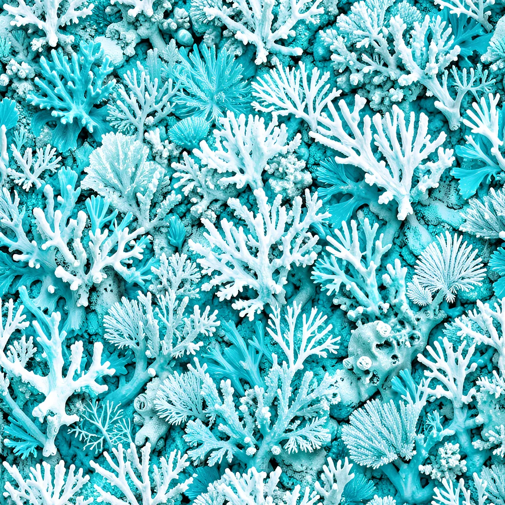 The Aqua Garden pattern