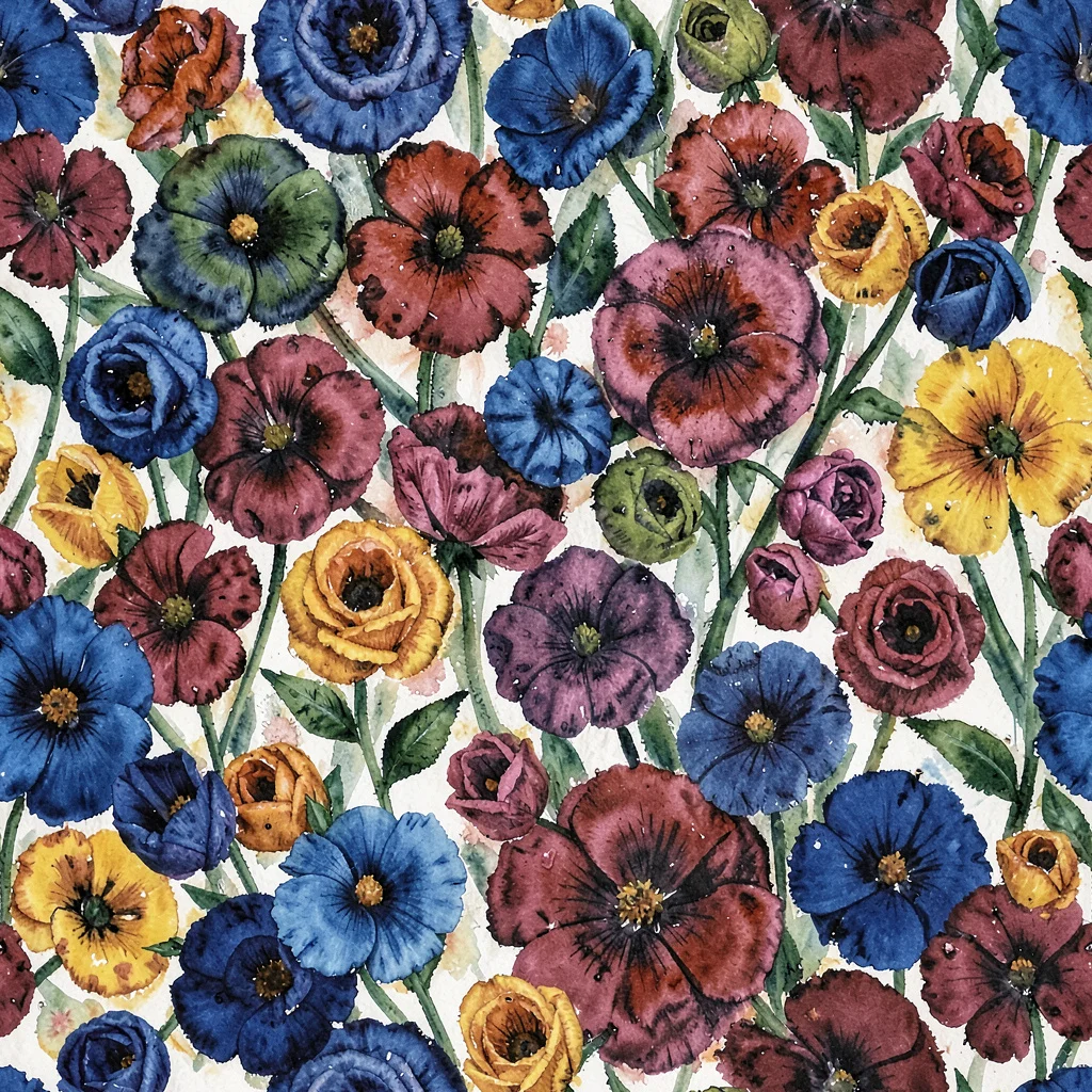 The Midnight Poppy Rhapsody pattern