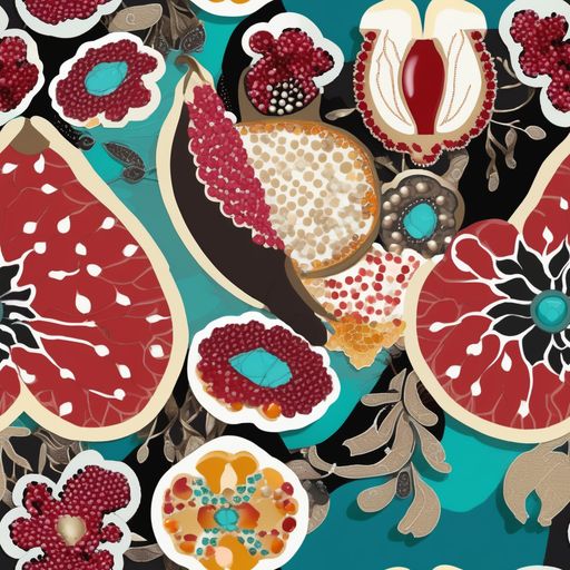 The Garnet Garden pattern