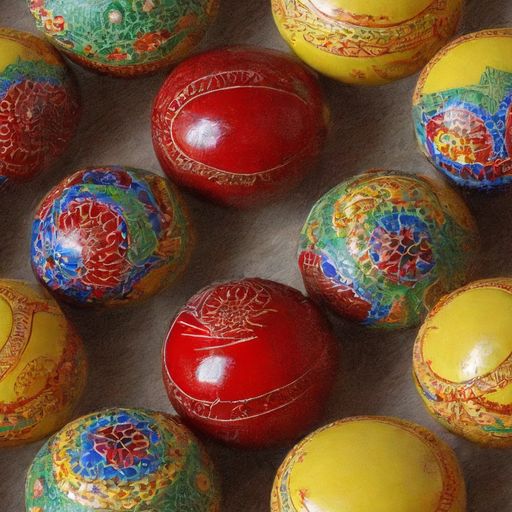 The Carnival Baubles pattern