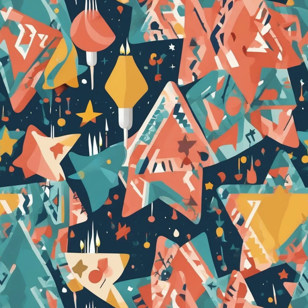 The Neon Supper Club pattern