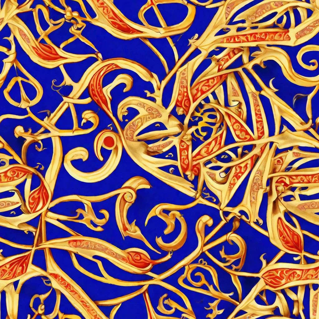 The Royal Paisley pattern