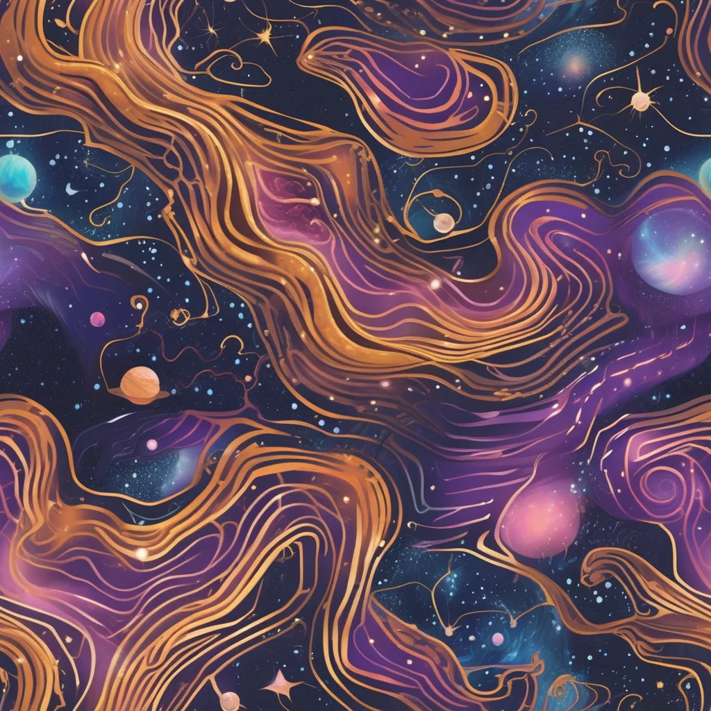 The Orbiting Velvet pattern
