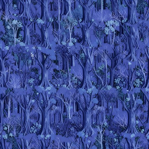 The Sapphire Thicket pattern