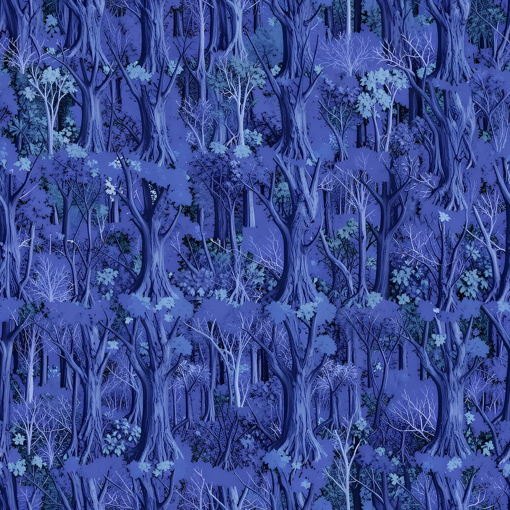 The Sapphire Thicket pattern