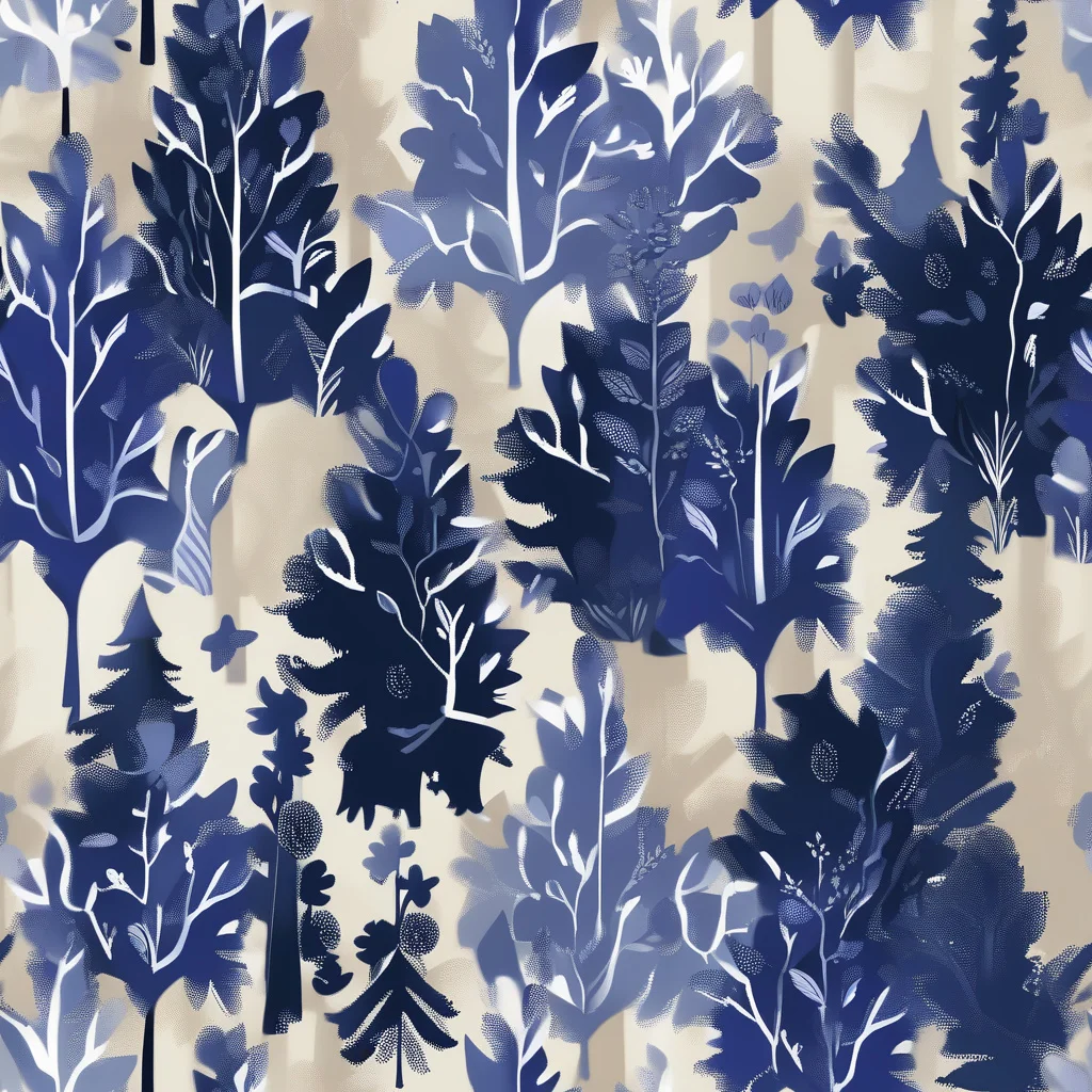 The Indigo Understory pattern