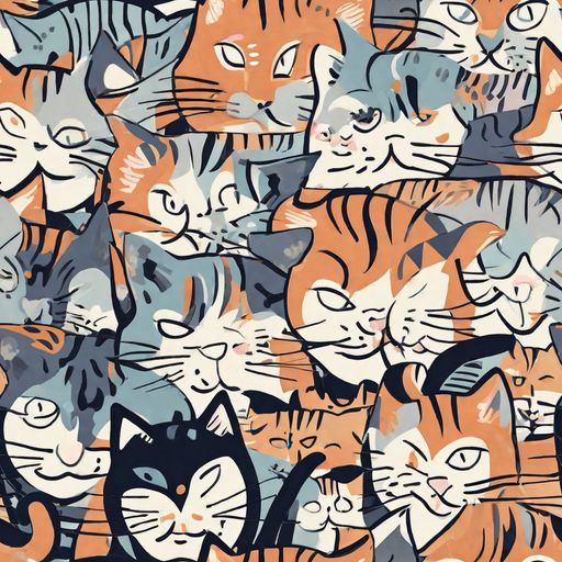 The Feline Frenzy pattern