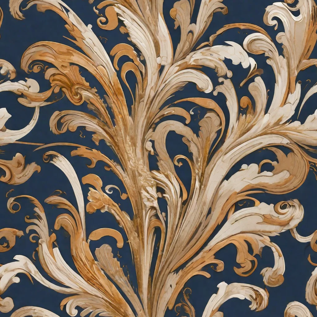 The Gilded Flourish pattern