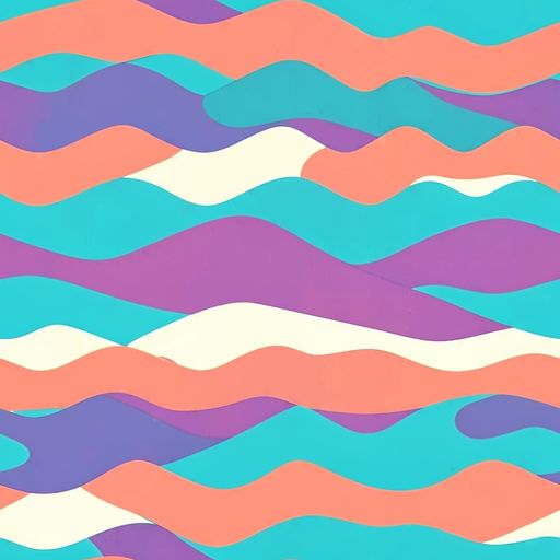 The Waveform Sunset pattern
